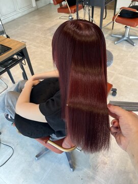 シオ 流山おおたかの森(Sio) 髪質改善ドクターヒートレッドカラー