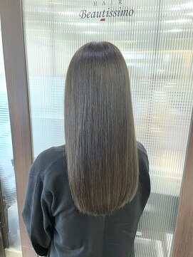 ビューティシモ 入間(Beautissimo) 透明感オリーブグレージュ♪艶ロングスタイル