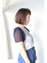 ホワイトルーム(White Room)&nbsp;マットベージュ×ショートボブ