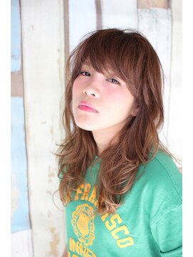 グッドリーフヘアー(good leaf hair) 無造作抜け感セミロング♪
