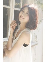 ロエナ(ROENA)&nbsp;クラシカルデジタルパーマバレイヤージュロブ