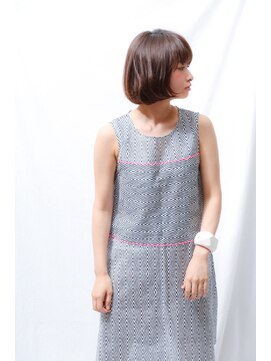 美容室 アモール(amor) お手入れ簡単透明感のあるフェミニンボブ