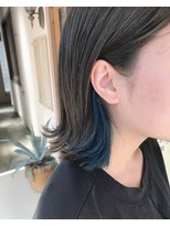 マイ ヘア デザイン 岡崎(MY hair design)&nbsp;さり気ないブルーカラー