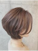 シルエット美人☆ふんわり無造作前下がりボブ☆清水限定