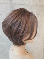 ジーナハーバー(JEANA HARBOR)&nbsp;シルエット美人☆ふんわり無造作前下がりボブ☆清水限定