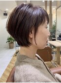 大人かわいい小顔ボブ 20代30代40代 【稲毛】
