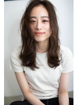 アコロン(acoron)&nbsp;小顔_デザインカラー_厚めバング_ローライト_スリークボブ