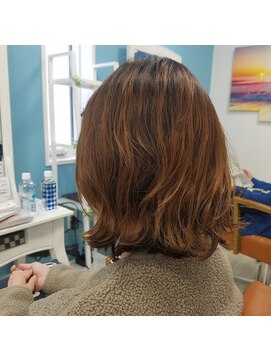 アラワラブルー(arrawarra blue) ルーズパーマスタイル/20代/30代/40代/50代/倉敷/南町