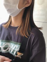 サンク(thank) ブリーチしただけインナーカラー☆