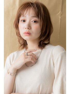 カバーヘア ブリス 大宮西口(COVER HAIR bliss) 外国人風シースルー前髪大人かわいい小顔オン眉ボブウルフZ大宮