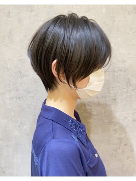 アヴァロン(AVALON) 【mag】絶壁解消！大人ひし形ショートボブ/30代/40代【中村】