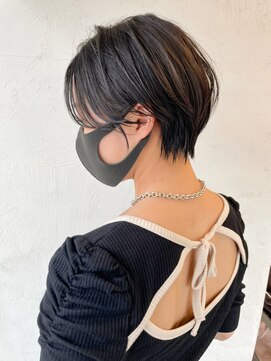 アイティーバイアルバム 藤沢店(IT by ALBUM) ナチュラルショート_マッシュショートカーキグレージュ_ba338631