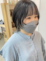 【cuzKLUB】インナーカラーホワイト×ショートウルフ【池袋】