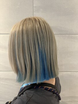 リー 京橋(Lee) 【Lee京橋】ボブ×ハイトーン×インナー