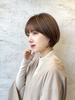 マッシュショート/前髪あり/30代/40代/50代/ショートカット