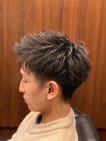 プレミアムバーバー 原宿店(PREMIUM BARBER produce by HIRO GINZA)&nbsp;前上げショートスタイル