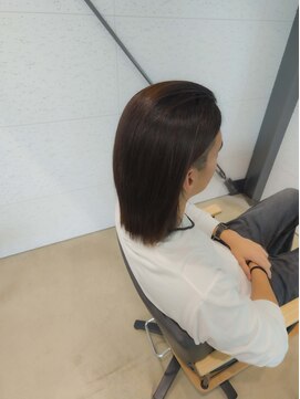 ビーヒアナウ N゜03 金沢駅西店(BE HERE NOW) メンズロングヘア×髪質改善トリートメント