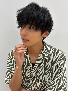 ツーダブルバイフィフス 茶屋町店(WW.. by fifth) ツイストスパイラルメンズマッシュツイストパーマツーブロック