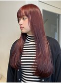 【艶髪/トレンドカラー】(ボルドーカラー)