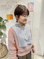 クリアーオブヘアー 栄南店(CLEAR of hair)&nbsp;透明感カラー×丸みショート/osumi