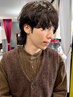 メンズカット＋カラー＋眉カット＋トリートメント　￥11000
