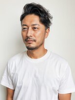 ミュウ(MYU) 大人七三オールバック