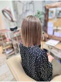 ミルクティーベージュ×シャドールーツ