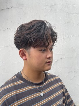 カーム(calm) ダークアッシュ/ニュアンスパーマ/韓国マッシュ/スペインカール