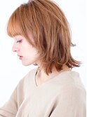 ミディアムレイヤーネオウルフカット