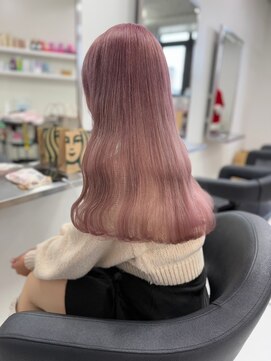 ベレーザシェルト(Beleza scelto) 11662ミルクティーベージュ姫カットレイヤー韓国くすみベージュ