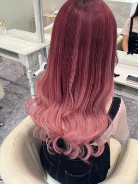 ココエクステンション 香林坊店(coco extension) ピンクグラデーション
