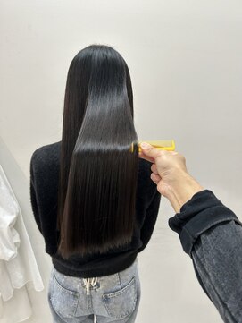 ヘアーライズ 池袋東口店(hair RISE) シンズストレートで髪質を改善ツヤと柔らかさを実現