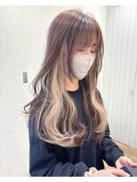 モリオフロムロンドン 大宮店(morio from London) 【坪井】レイヤーカット×インナーカラー