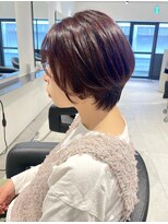 ルーシーズ 鶴見店(Rucy’s)&nbsp;丸みあるくびれショート　暖色カラー