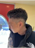 メンズカット＋パーマ