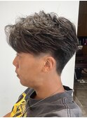 フェザーパーマニュアンスパーマシャドウパーマセンターパート