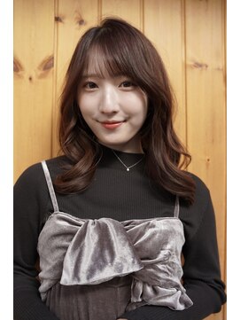 ブゾン(buZon) 【buZonブゾン】パーマ風ニュアンスロングスタイル