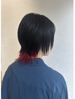 ジプソ(Gypso Hair salon)&nbsp;中性ウルフ×インナーカラー