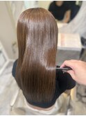 髪質改善ストレート
