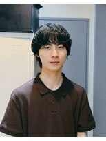 メラク(Merak) 韓国風センターパート/カルマパーマ/毛流れセンターパート