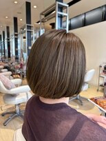 ウィル 都島店(WiLL) 20代30代40代大人可愛いアッシュグレージュボブ(9)