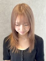 コト 福井大和田店(coto)&nbsp;福井/大和田/レイヤー/ミルクティーベージュ/ダブルカラー