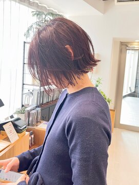 くびれボブ/髪質改善/艶カラー/30代/40代/小顔/武蔵小杉/50代