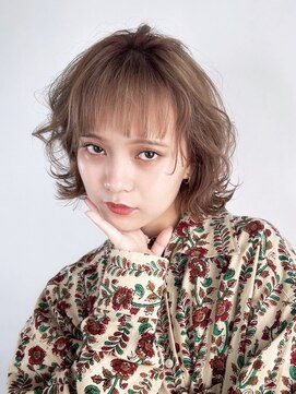 アルバム 渋谷パルコ(ALBUM) ボブ前髪カットショート小顔おくれ毛_F31165