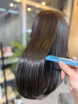 ジーナ 福岡藤崎(Zina)&nbsp;[Zina福岡藤崎]髪質改善トリートメント/オリーブグレージュ