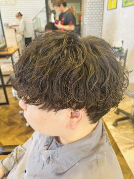 ステレオ ヘアデザイン 安城店(STEREO HAIR DESIGN) シャドウパーマ