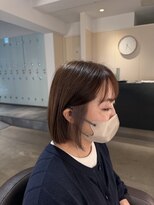 ボゥギャルソン(Beau Garcon)&nbsp;ボブ/ワンカラー/ラベンダーベージュ