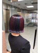 エイト ホワイト 札幌駅前店(EIGHT white) ピンクとネイビーのブラックカラー