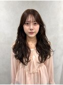 ふわバサ質感/韓国風/ロングヘア/ AVEDA