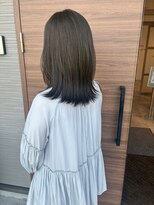 グッディ 倉敷中島店(GOOD-DAY)&nbsp;植田まい＊レイヤー×ボブ/オリーブベージュ
